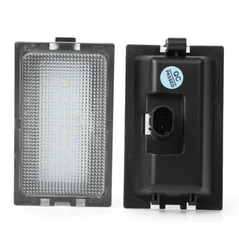 

2pcs LED License Plate Number Light Lamp For Land Rover LR2 / 3/4 Range Sport Low Power Consumption High Efficiency