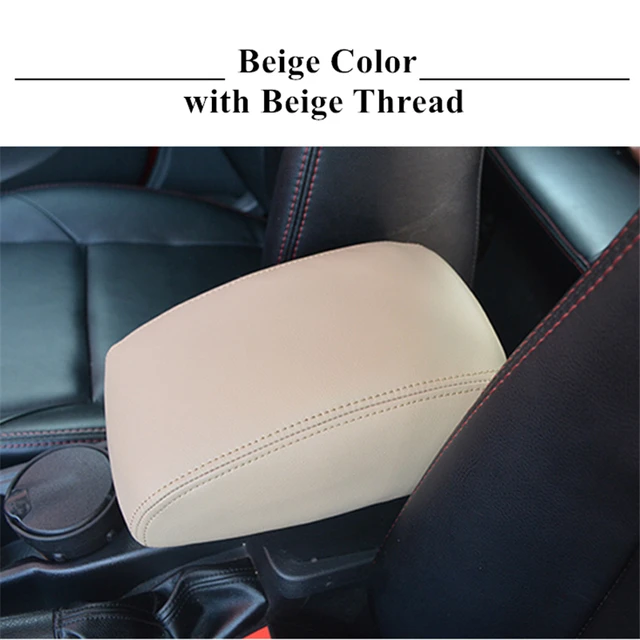 For Skoda Octavia 2007 2008 2009 2010 2011 2012 2013 2014 Car Central Armrest Box Cover Center Console Protection Case Beige
