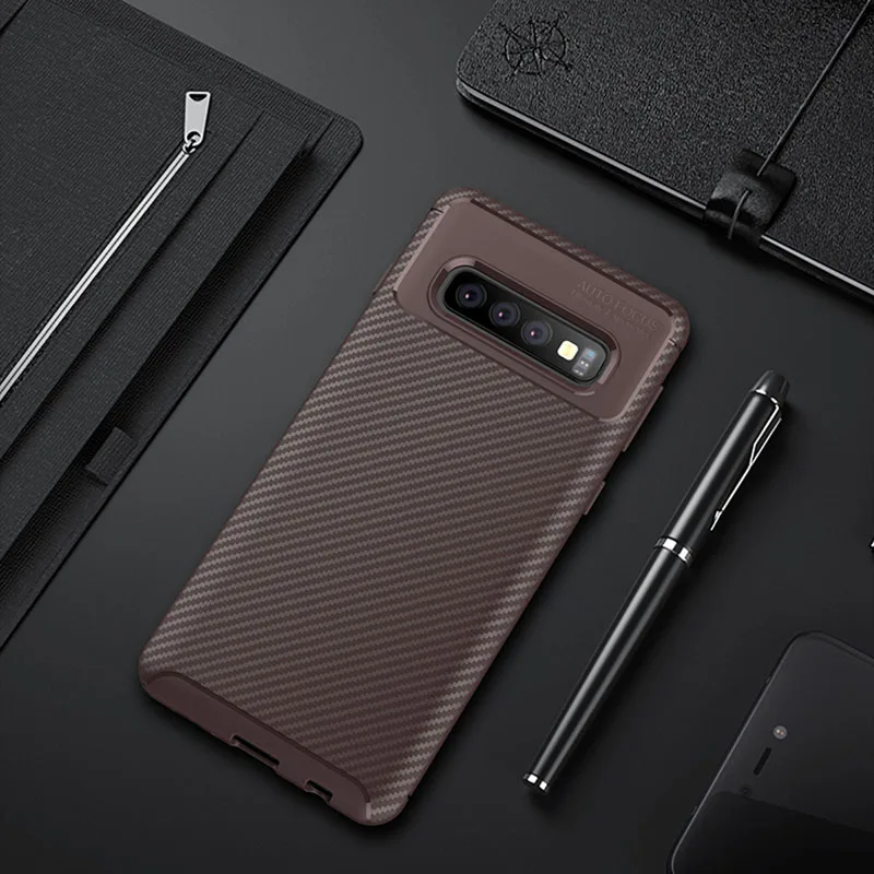 Кофе Чехол для телефона для samsung s10 плюс s10e s9 note 9 10 задняя крышка на galaxy s 9 10 не s10plus s9plus note9 note10 9s 10s not9 not10 - Цвет: Кофе