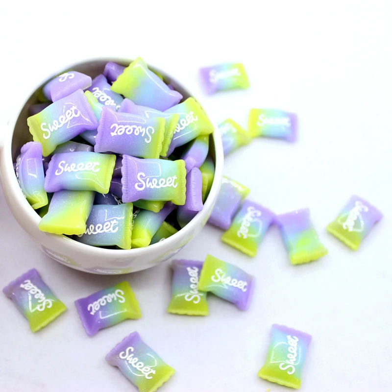 Lightweight Clay 5pcs Clay Sprinkles of Filler Slime DIY Supplies Candy Fake Cake Dessert Mud Candy Decoration Toy Accessories