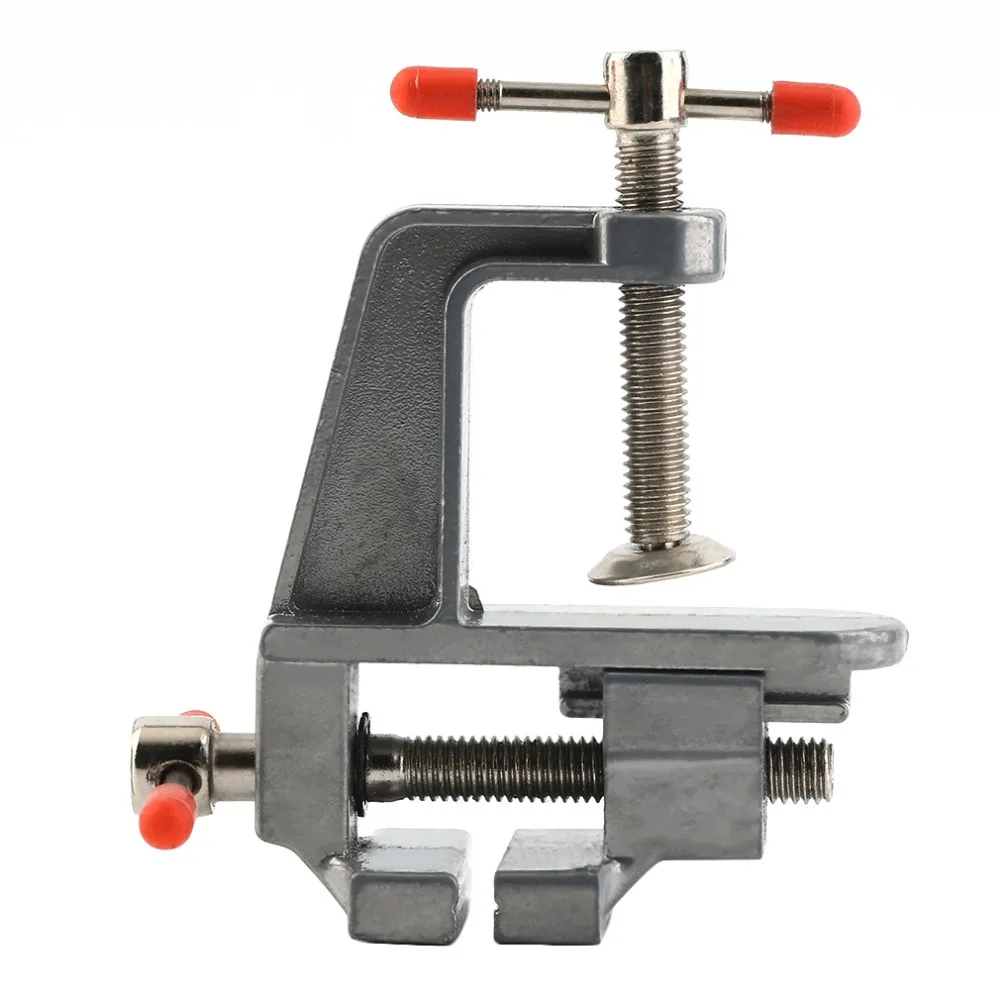 

Portable Aluminum Alloy Table Vise Metal Clamp Locksmith Clip DIY Parts