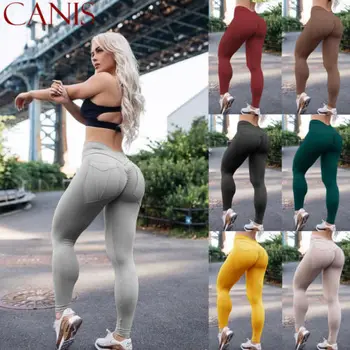

Women's Fitness Leggings Push-Up Sports Pants Sexy Trousers Running Elastic Skinny Pants