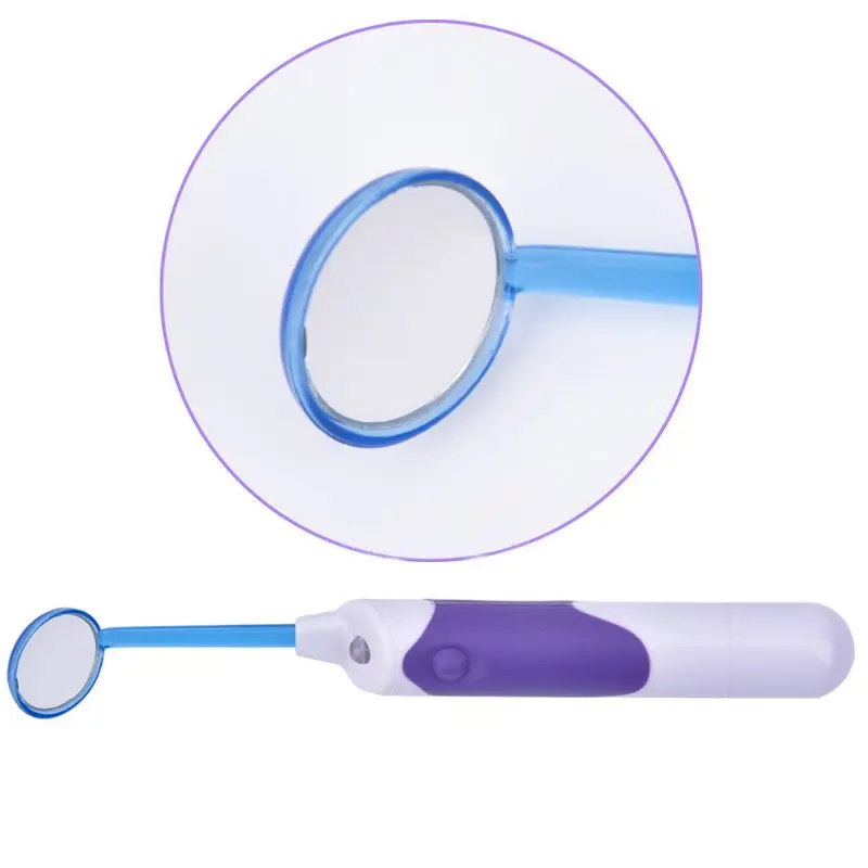 3 в 1, гигиена полости рта, светодиодный инструмент для чистки, наборы зеркальных налета для удаления ластика