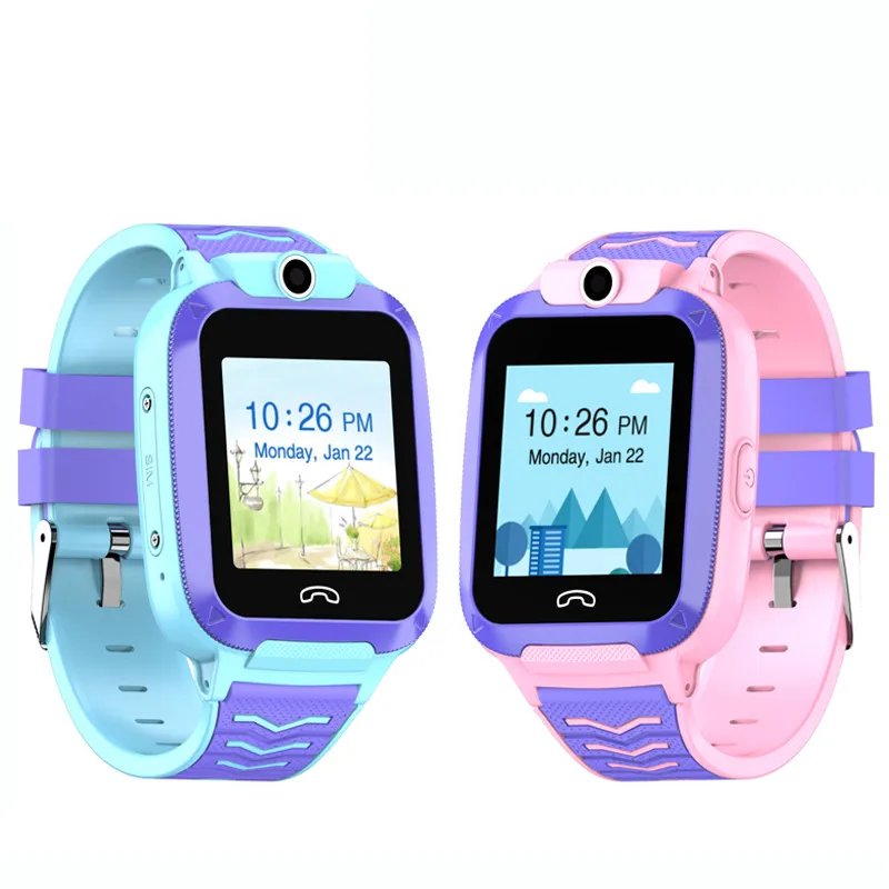 Best  Q51 4G Kids Smart Watch IP67 Waterproof Watch Video Call Phone SOS Call Smartwatch Kid Chilren's Sm