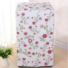 1 шт. водонепроницаемый прочный цветочный узор для стиральной машины на Молнии Пылезащитный Чехол 3 типа пасторальный стиль крышка для стиральной машины
