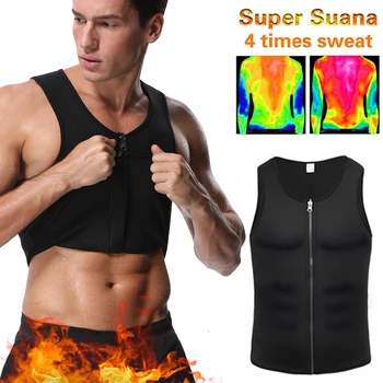 

2020 New Men Body Shaper Neoprene Shapers Promote Sweat Waist Trainer Tummy Slimming Shapewear Male Modeling Belt Losing weight