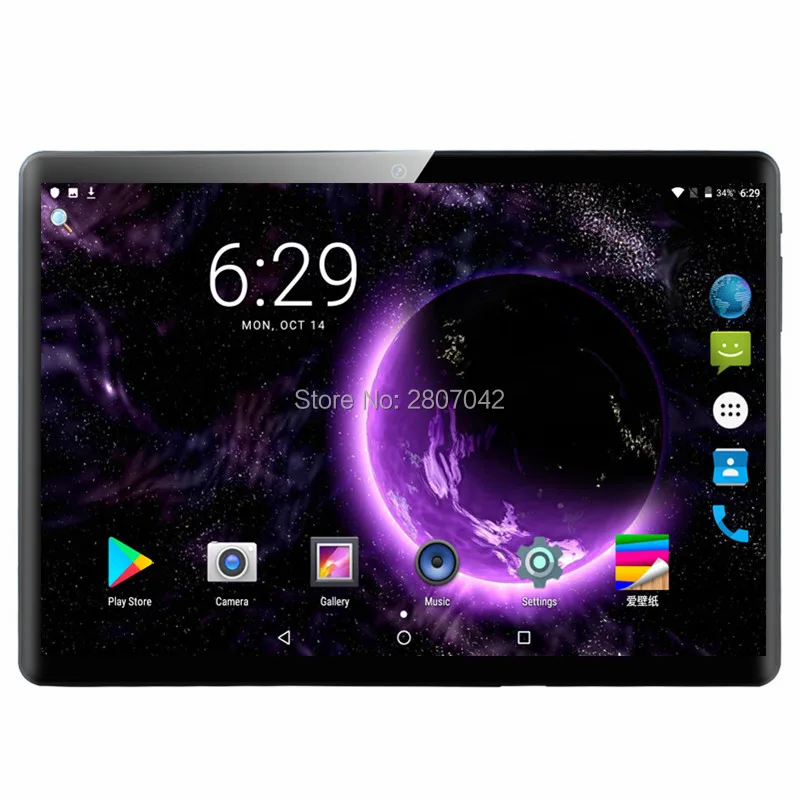 6 ГБ + 128 Гб планшет 2.5D стекло 10 дюймов Android 9 0 Deca Core 1920*1200 HD ips 3g 4G LTE gps wifi Pad 1