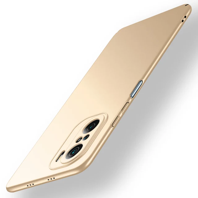 For Xiaomi Mi 11T Pro Hard PC Shockproof Cover Ultra Slim Matte Case For Xiaomi Mi11T Mi 11T Pro Covers Golden