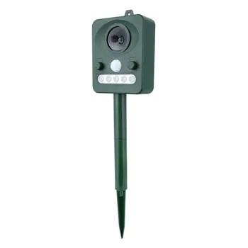 

Insect Repellent Solar Animal Driver Outdoor Dog Cat Bird Animal & Pest Control with Powerful LED Strobe Lights