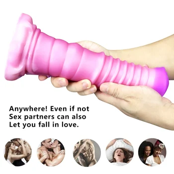 Soft Realistic Fox Dog dildo suction double layer silicone Fake penis lifelike Sex Toys For women sex masturbator Monster dildos 3