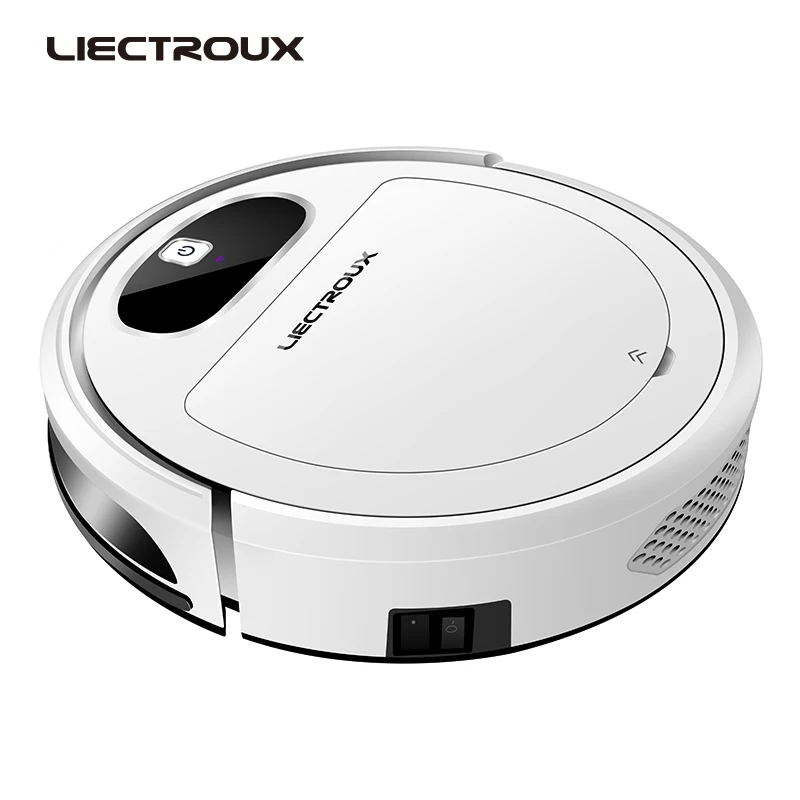 LIECTROUX 11S робот пылесос Wi-Fi управление приложением, карта навигации, смарт-память, воздушный насос водяной бак, бесщеточный двигатель