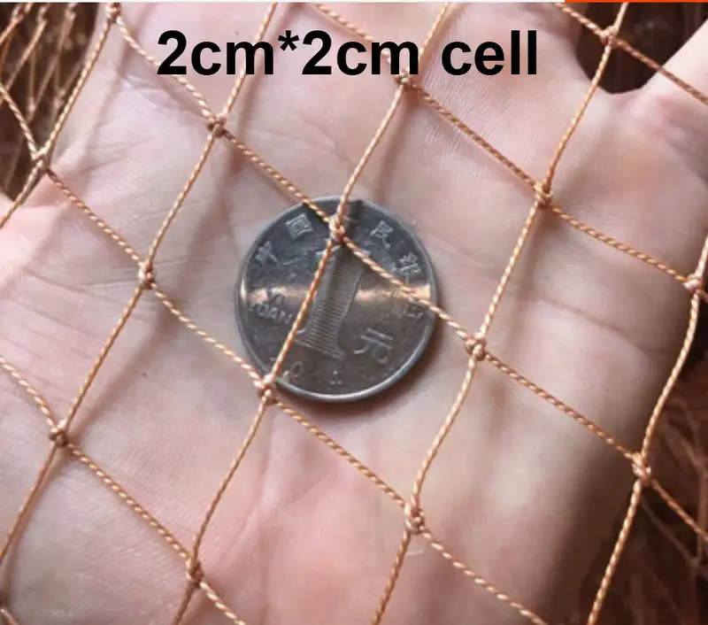 Heavy Duty Tyre Line Netting -Nylon Net Anti Bird Netting Crops Protective Fencing Mesh,Cat Chicken Net Fishing Net Fishing Gear - Image 2