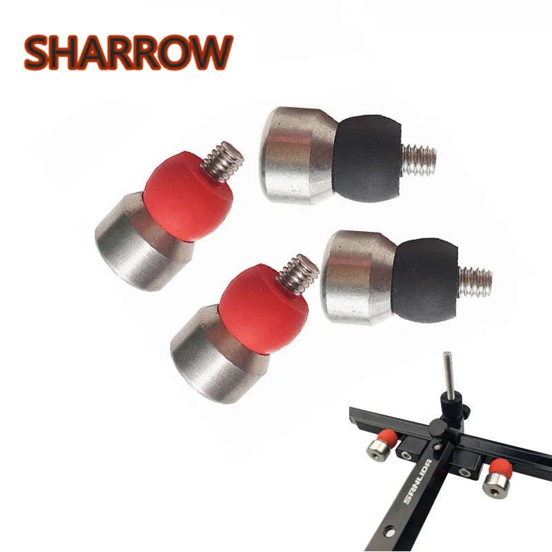 2pcs Compound Recurve Bow Sight Stabilizer Reduction Vibration Damper Absorber For Bow Outdoor