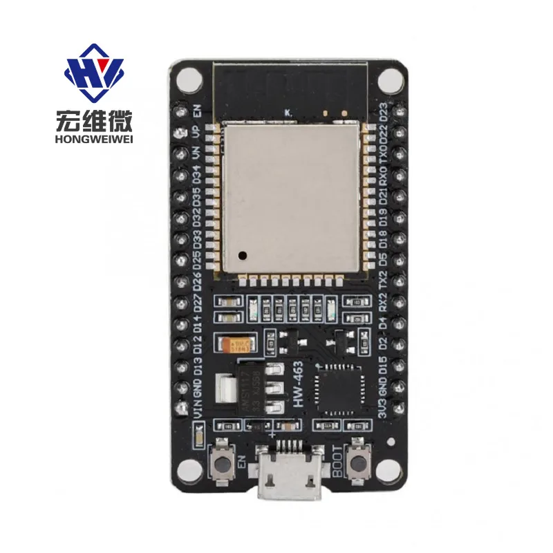 1pcs ESP32 Development Board WiFi + Bluetooth-compatible Ultra-Low Power Consumption Dual Core ESP-WROOM-32 ESP-32S for Arduino |