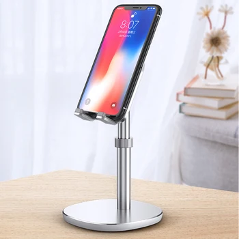 

4-10.5inch Height-adjustable tablet PC stand mobile phone webcast stand for ipad bracket Stable anti-skid alloy material