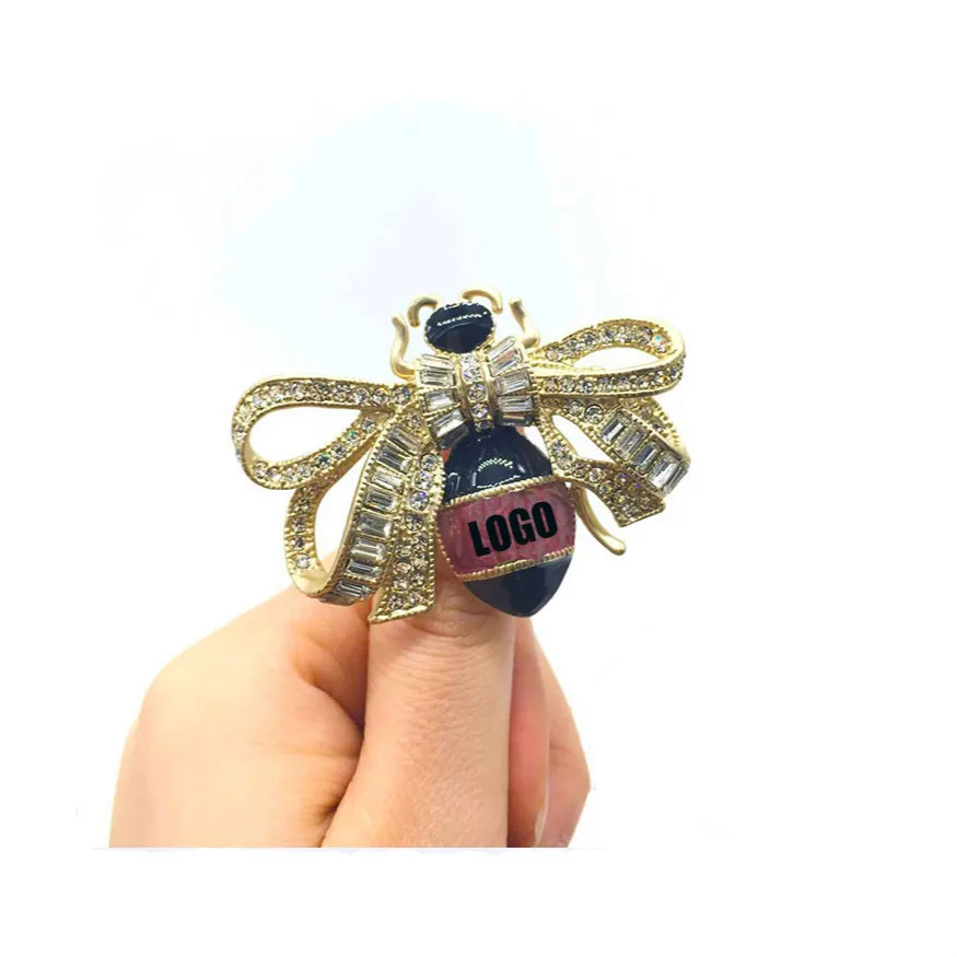 Luxury Vintage Bee Metal Brooches Insect Brooch Pin Women Jewelry Cute Small Bumblebee Badges Fashion Cloth Decors Accessories | Украшения