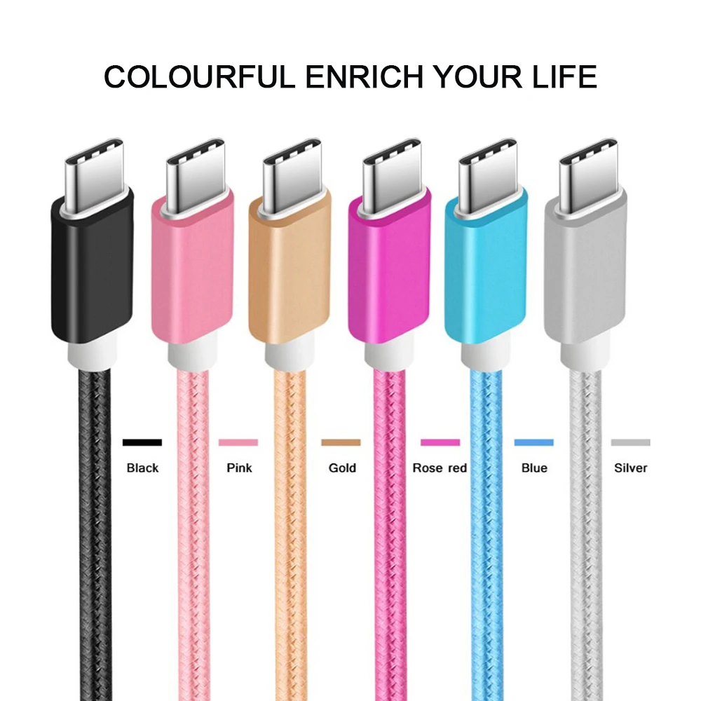 USB кабель PHOMAX с нейлоновой оплеткой для быстрой зарядки Samsung S9 Galaxy зарядный шнур