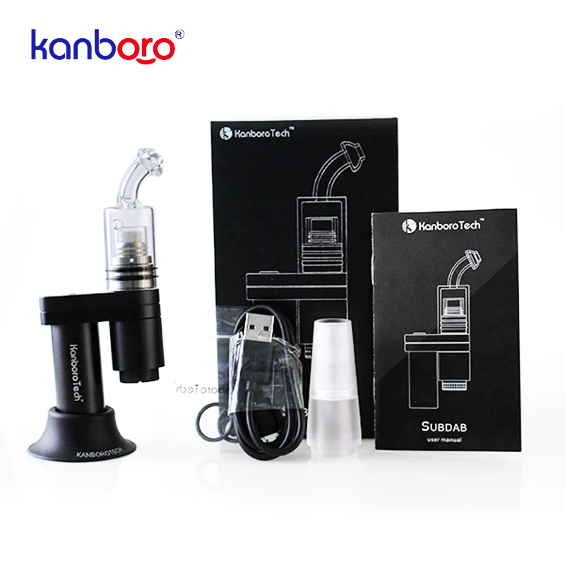 Kanboro Subdab восковая ручка вейп Dab Vaper 18350 керамическая катушка 510 Риг Enail Vape для стекла