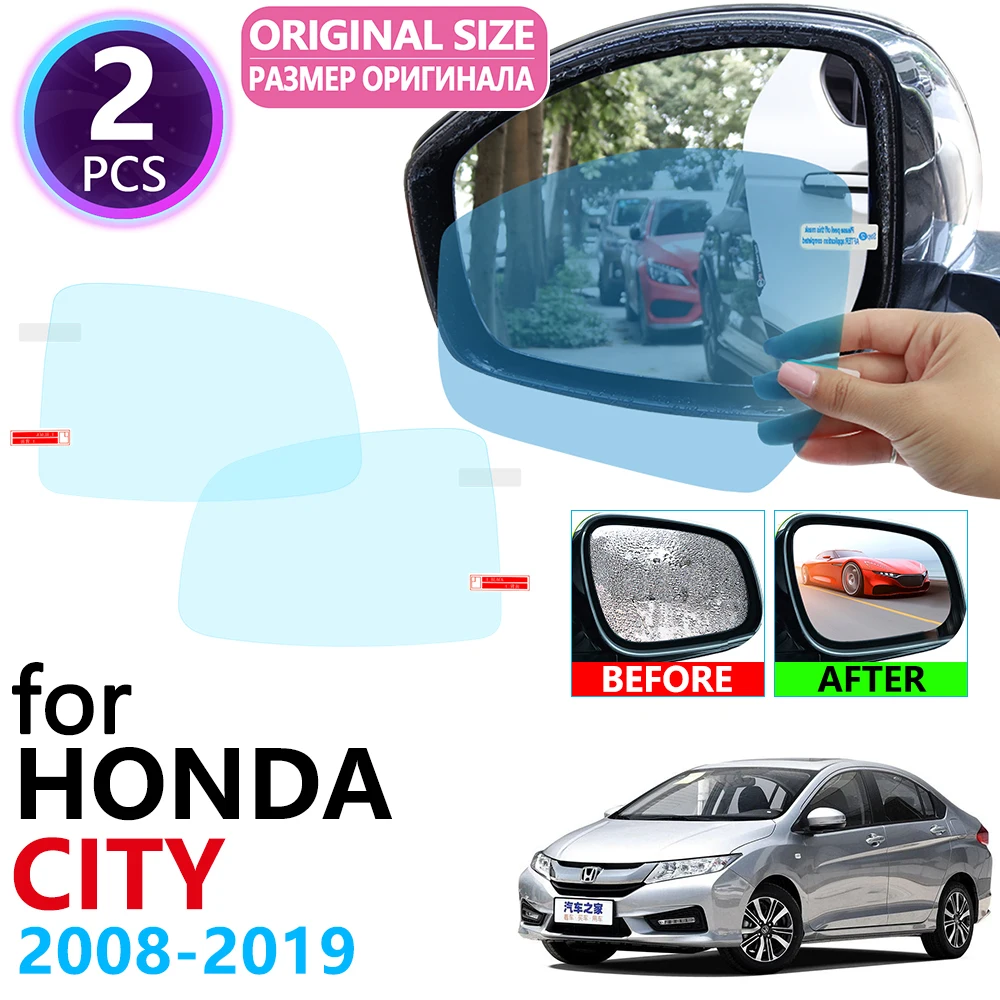 Противотуманная пленка для зеркала заднего вида Honda City GD8 GD9 GM2 GM3 GM6 2008 ~ 2019