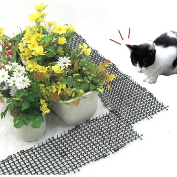 

Garden Protective Cat Net Plastic Thorn Prevent Cat Mat No Hurt to Pets Durable Protect Mesh Anti Cat Pet Supplies 2M