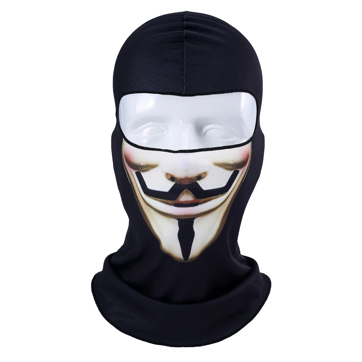 BB17K039 Новинка, Балаклава Orc, клоун, Джокер, бини, дышащая, тактическая, военная, велосипедная, страйкбольная, шлем, лайнер, шапка, маска на все лицо, шапка для мужчин и женщин - Цвет: BB17K039
