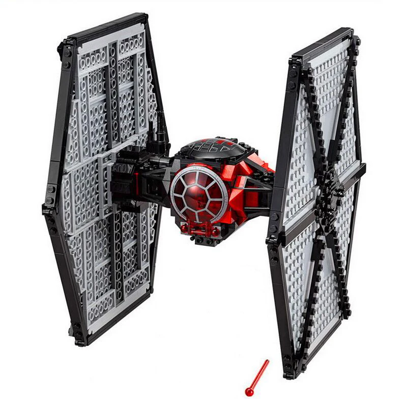 

522pcs Genuine Star War Series Legoinglys 75101 The Order Special Force Tie Set Building Blocks Bricks Toys Star War