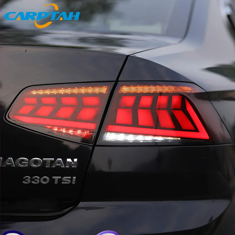 Автомобильный Стайлинг задний фонарь задние фонари для VolkswagenPassat B8- задний фонарь DRL+ Динамический сигнал поворота+ задний тормоз светодиодный