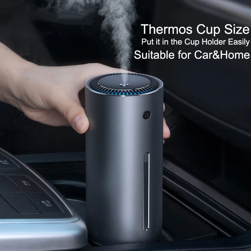 Baseus Humidifier for Car Home Office USB Ultrasonic Aroma Diffuser Aromatherapy Essential Oil Diff