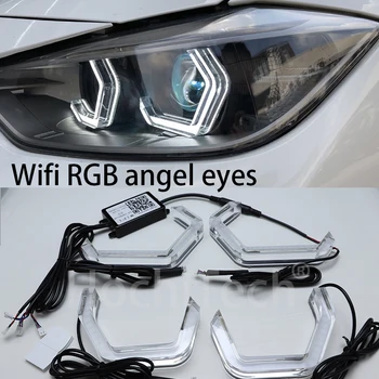 

Newest WIFI RGB Multi-color Concept M4 Iconic Style Crystal LED Angel Eye Kits for BMW M3 F80 M4 F82