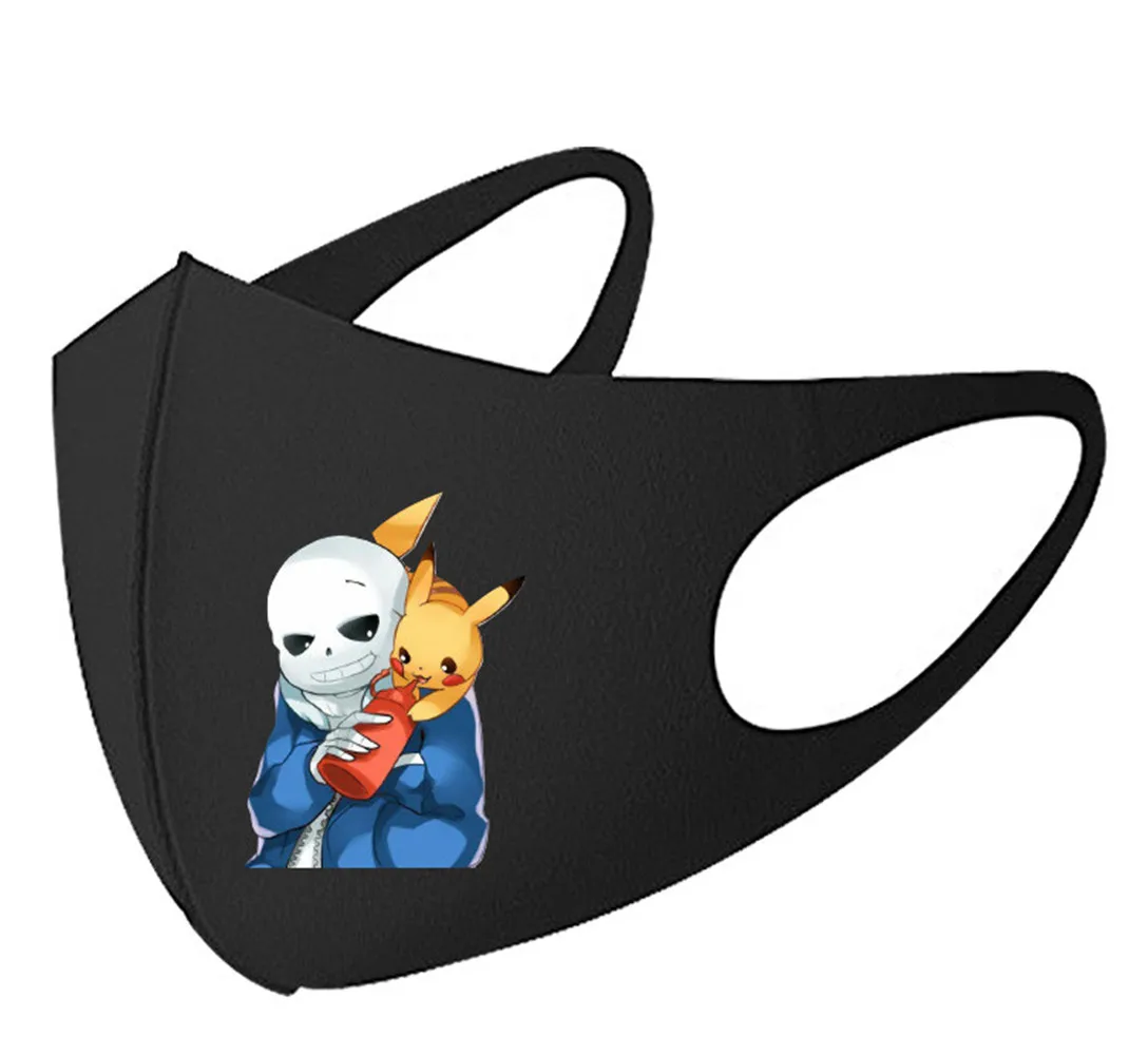 5 Игра Undertale рот маска дышащая унисекс маска для лица многоразовые анти загрязнения лица щит ветрозащитный Рот крышка - Цвет: 5