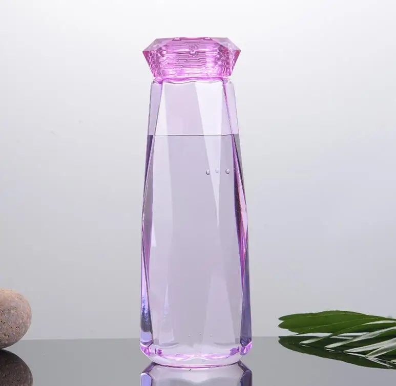 BPA бутылка для воды пластиковая Спортивная скраб герметичная Питьевая Бутылка портативная модная посуда для напитков Туристические Бутылки