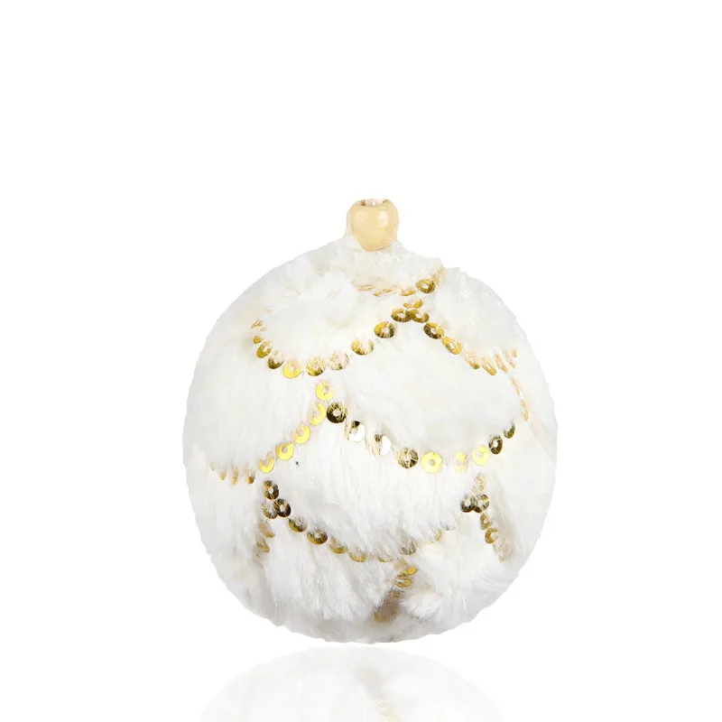 1PC 7/8cm Merry Christmas Rhinestone Glitter Baubles Tree Balls Decoration for Home Xmas Tree Hanging Foam Balls Ornaments - Цвет: Яркий