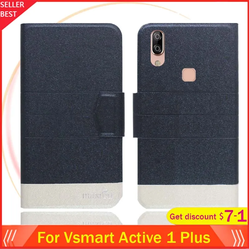 Чехол Vsmart Active 1 Plus PQ6002 ультратонкий кожаный эксклюзивный чехол для телефона с