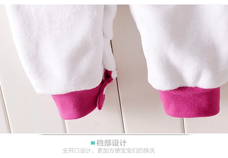 Baby velvet spring autumn one-piece suit baby boy girl pajamas newborn warm winter infant rompers