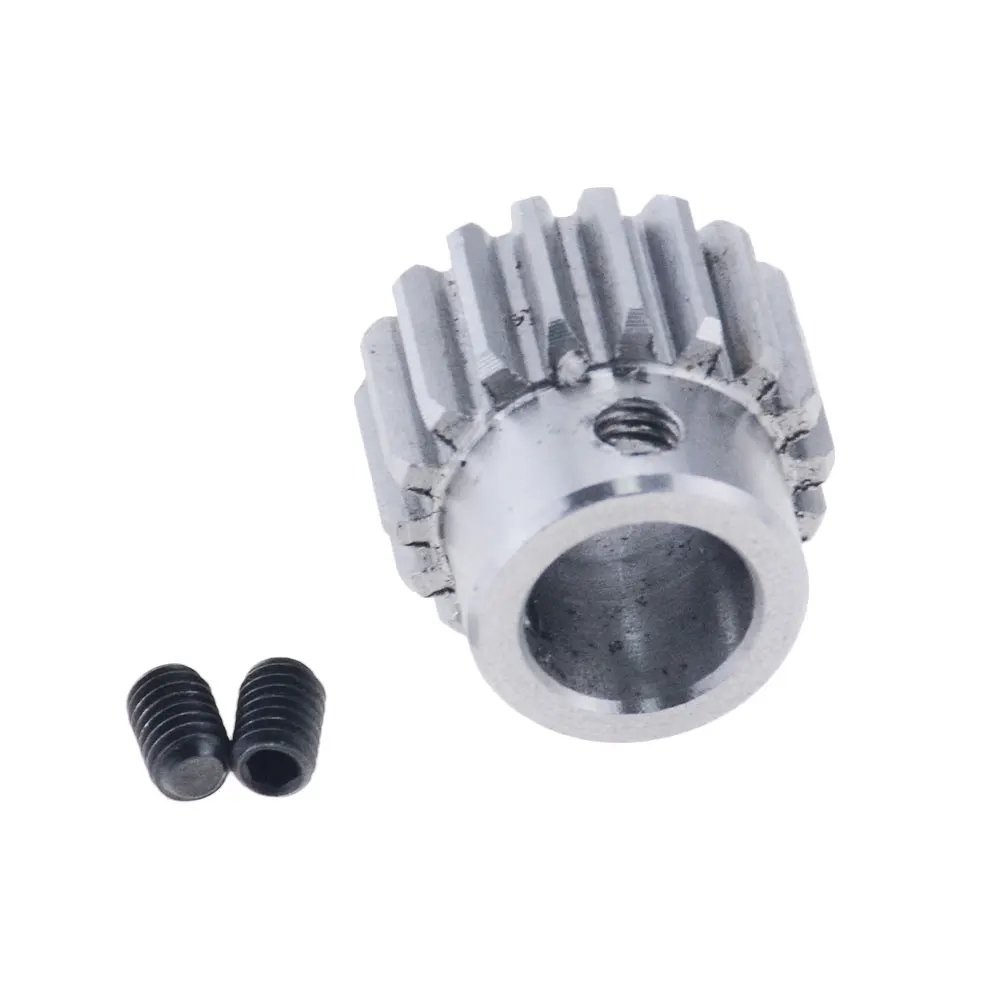 1Mod 1 Modulus Gear the rack Gear pinion motor gear transmission gear 1pc 1Mod 15T 18T Motor Pinion Gears Bore 6/8/10mm 45 steel cnc gear