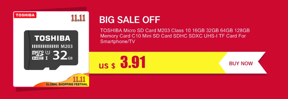Micro SD карта TOSHIBA M203 класс 10 16 ГБ 32 ГБ 64 Гб 128 Гб карта памяти C10 Mini SD карта SDHC SDXC UHS-I TF карта для смартфонов/телевизоров