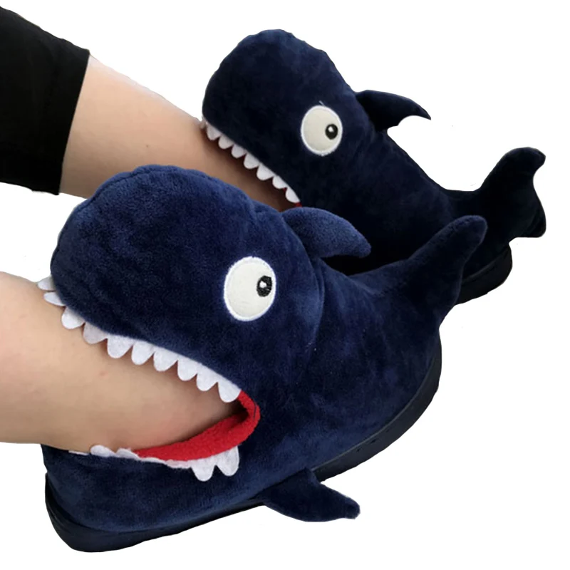 

Women's Slippers 2020 New Winter Indoor Thicken Cotton Slippers All Inclusive Couple Plush Warm Cute Cartoon Home Cotton Shoes