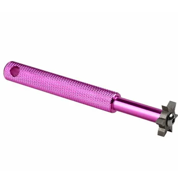 

Golf Hex Cleaning Tool Professional Iron Wedge Golf Groove Sharpener with 6 Heads SEC88