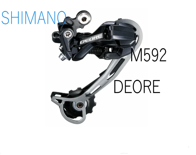 Shimano Deore XT RD-M592 9 скоростной велосипед задний переключатель 9 S M590 M591 M592 MTB горный велосипед Дорожные задние переключатели