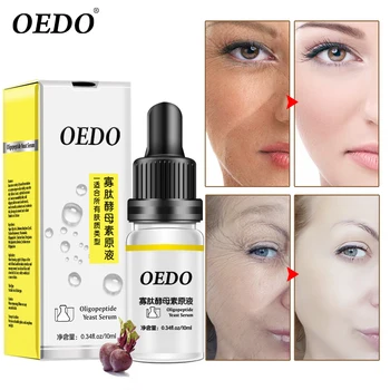 

OEDO Oligopeptide Yeast Serum Anti-aging Face Serum Skin Care Essence Anti Wrinkle Moisturizing Whitening Face Cream 100% Plant