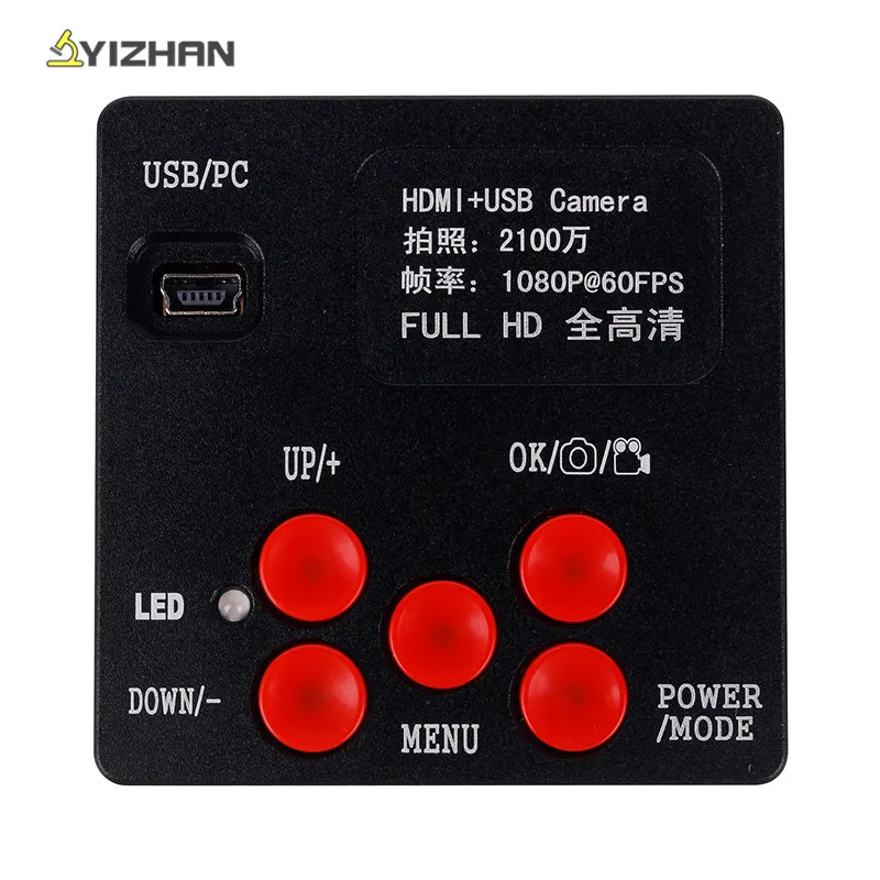 Tf-карта 21MP Full HD 1080P 60FPS 2K 2100W HDMI USB промышленный электронный цифровой видео микроскоп камера для ремонта телефона