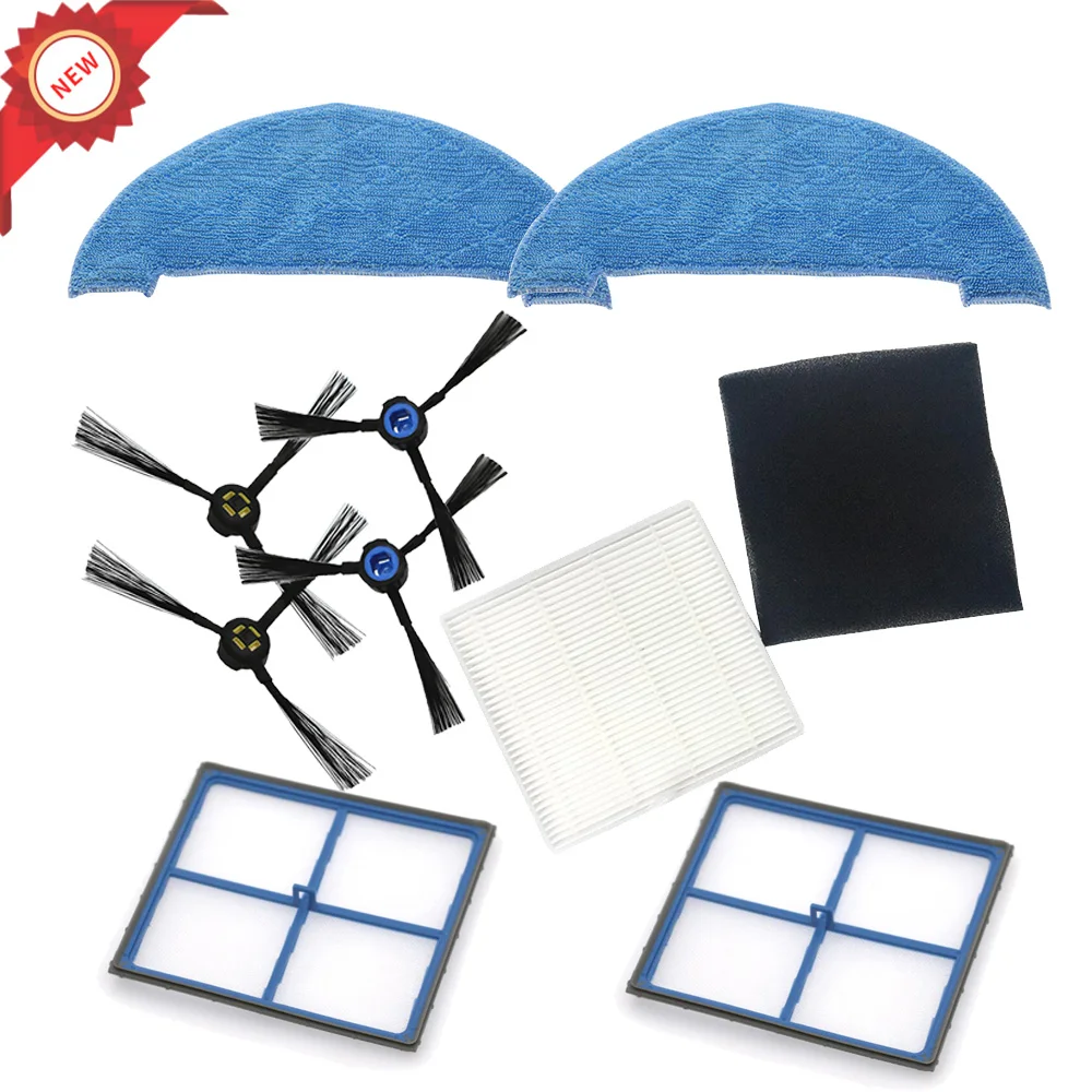 

Hepa filter Side Brush Mop pad Primary Filter Replacement Kits for ilife V8 V8s X750 X800 X785 V80 vacuum cleaner part