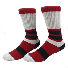 Носки мужские скейт носки с принтами Баскетбол Бег велосипедные спортивные носки компрессионные бежевые полосатые носки открытый комфорт Sock015Y15