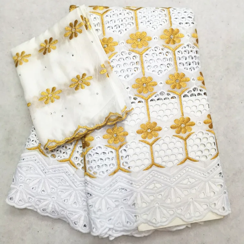 Швейцарская вуаль кружева в швейцарском стиле tissu africain broderie coton последние Африканские кружева ткань из Дубая женский шарф 7 ярдов/лот