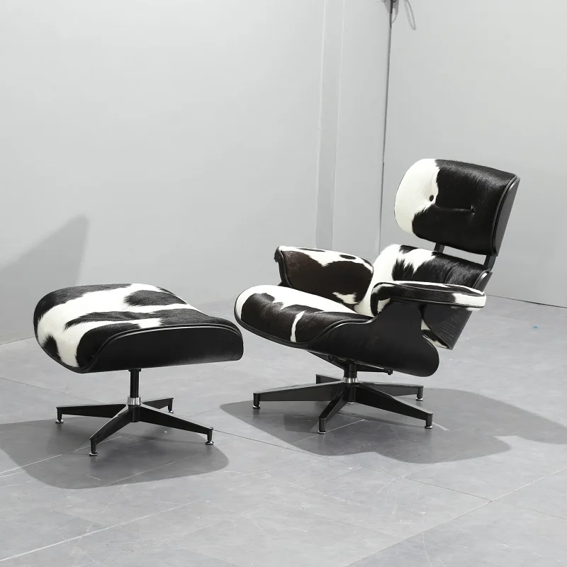 U Best Modern Furniture Lounge Chair Replica Pony Skin Relex Chair