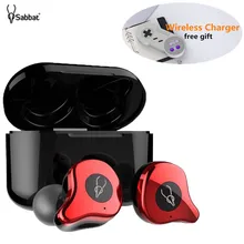 Sabbat E12 TWS Bluetooth 5,0 Беспроводная гарнитура HiFi стерео наушники спортивные наушники с быстрой зарядкой чехол
