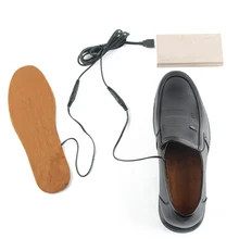 Шерсть Зимний нагреватель стельки отопление стельки с подогревом снег Лыжная обувь носок коричневый индивидуальный дропшиппинг одежда с подогревом стельки