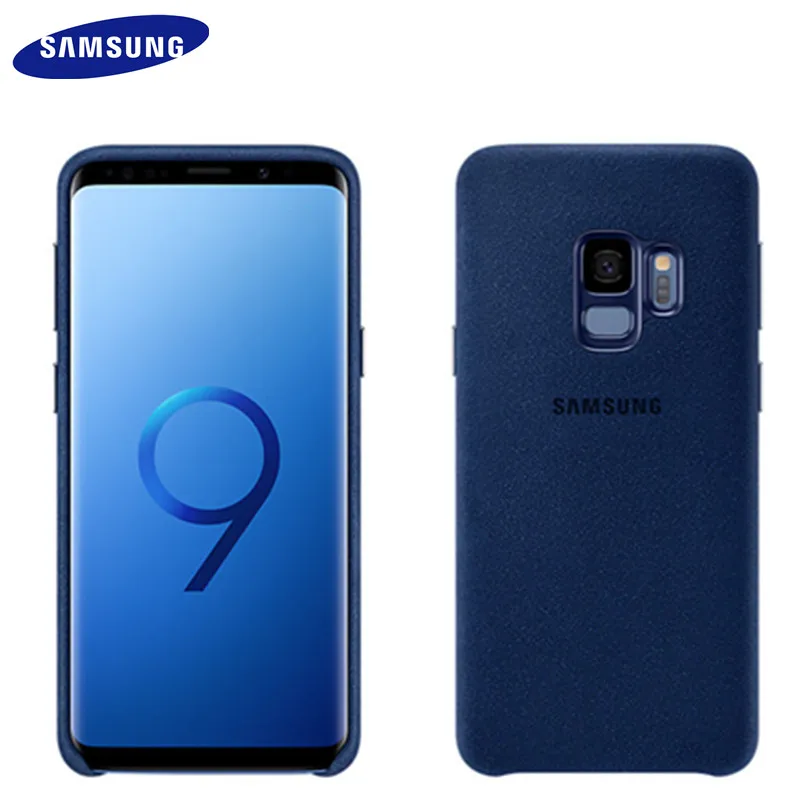 Чехол из натуральной кожи samsung Galaxy S9 S9 plus S9+ ALCANTARA роскошный Премиум чехол EF-XG960 EF-XG965