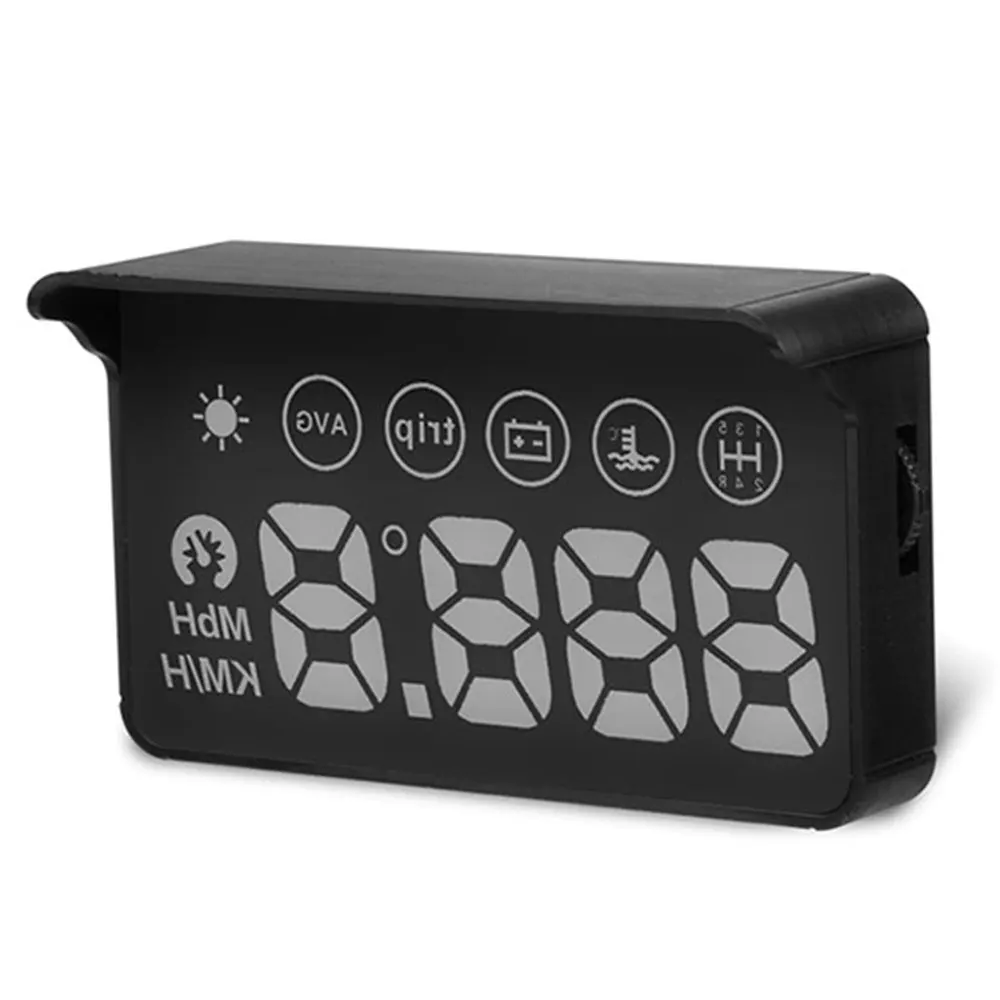 HUD Dashboard HUD Дисплей портативный HUD Дисплей навигационный проекционный 12 В светодиодный экран универсальный