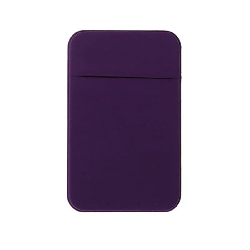 1PC Fashion Elastic Cell Phone Card Holder Mobile Phone Wallet Case Credit ID Card Holder Adhesive Sticker Pocket wallet card holder card holder credit card holder card wallet id card holder business card holder